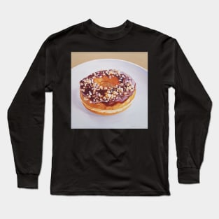 Salted Caramel Donut painting Long Sleeve T-Shirt